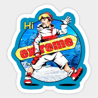 Snowboard Sticker